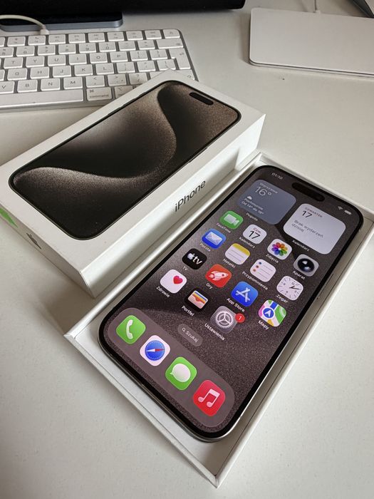 Bateria 100% iPhone 15 Pro 128gb Natural Titanium
