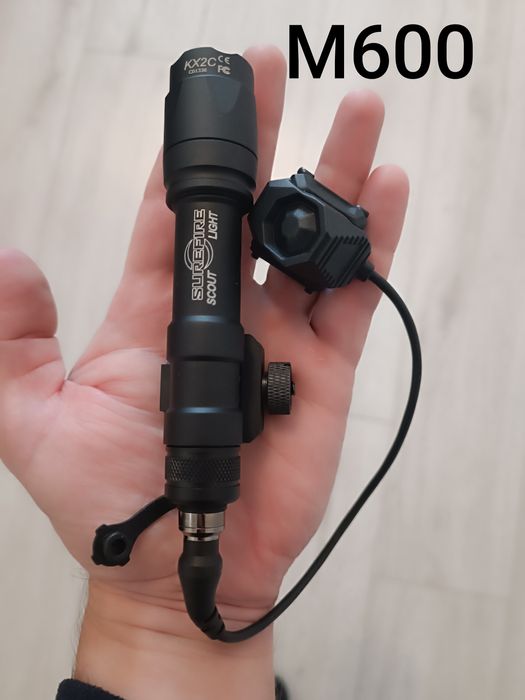 Тактичний ліхтар на зброю SureFire Scout, M600