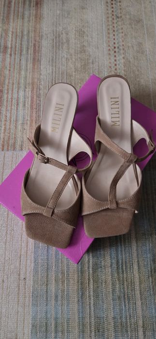 Продам сабо замшеві Milini, 41 розмір