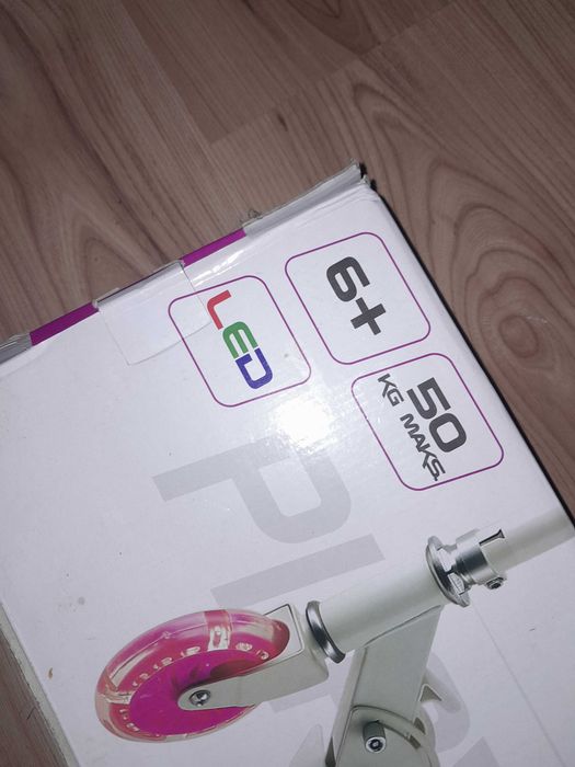 Hulajnoga LED  | max 50kg - wysyłam