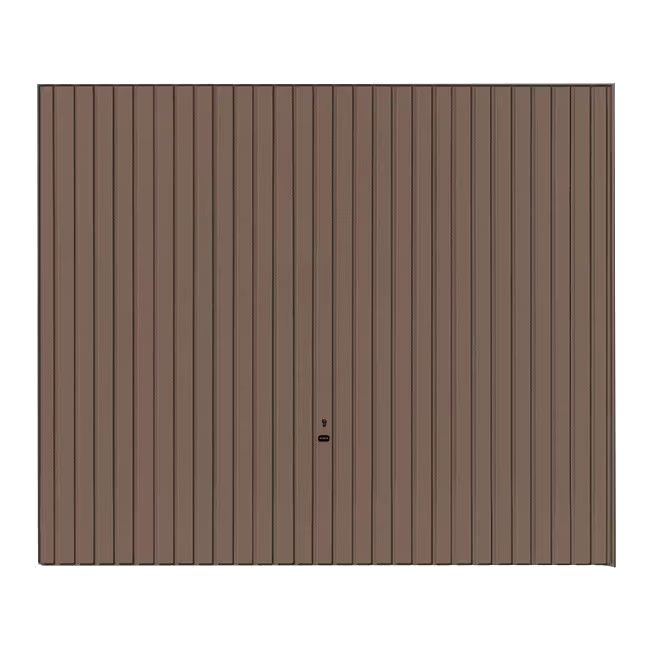 Drzwi garażowe uchylne.