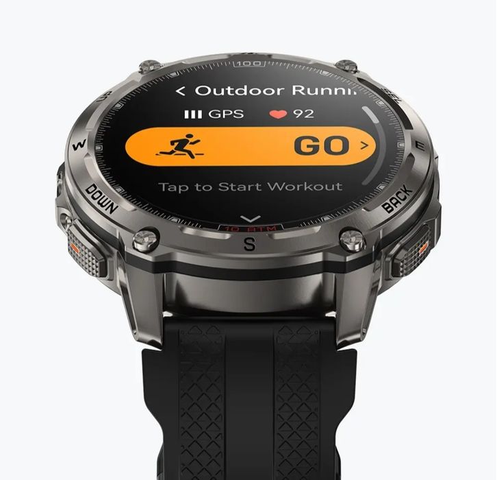 KOSPET TANK T4 Smartwatch Militarny GPS AMOLED 1.43" 10ATM Mapy Offline