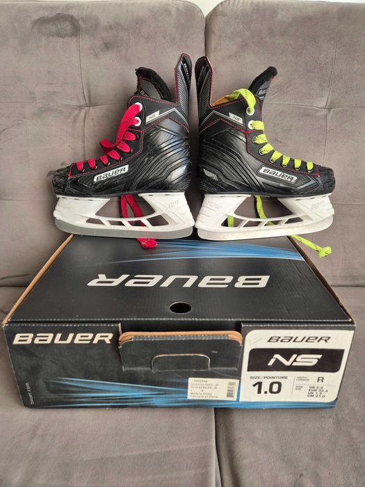 Łyżwy hokejowe dziecięce Bauer NS 1.0 rozm. 33,5