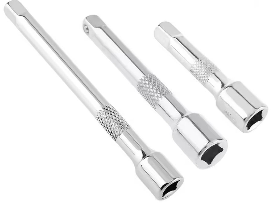 Набір подовжувачів 3 шт 1/4 для головок трещоток воротків