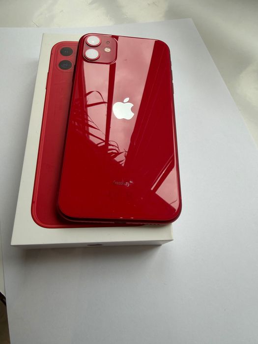iPhone 11, Red, 64 GB