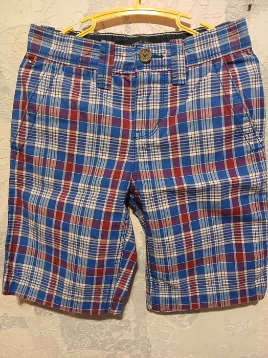 Шорты картаті шорти в клітинку Tommy Hilfiger 7 років 122
