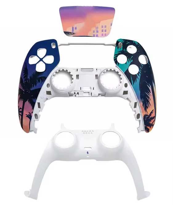 Naprawa padów PS4 / PS5 – analogi K-Silver + wymiana obudowy