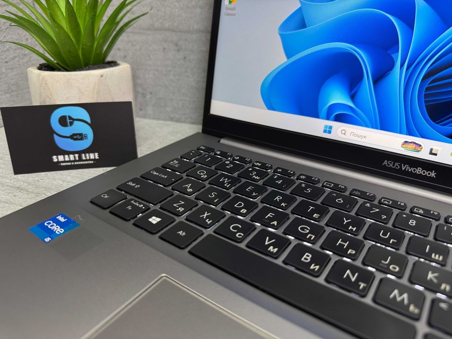 I5-1135G7/Стильний ноутбук Asus VivoBook X421EA/256gb ssd