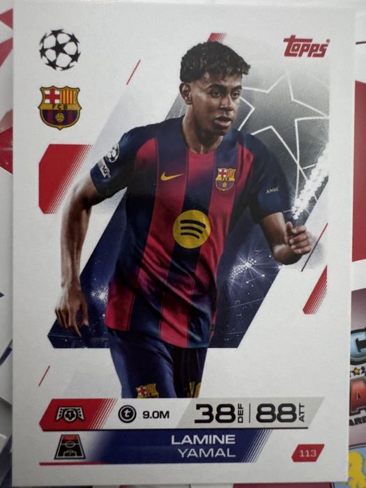 Lamine yamal topps