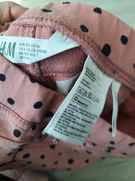 Leginsy dla dziewczynki r 122