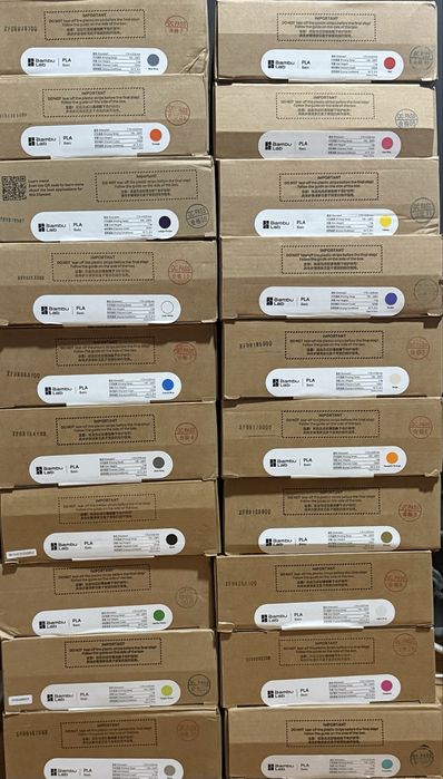 Filament Bambu Lab Refil PLA Basic RFID