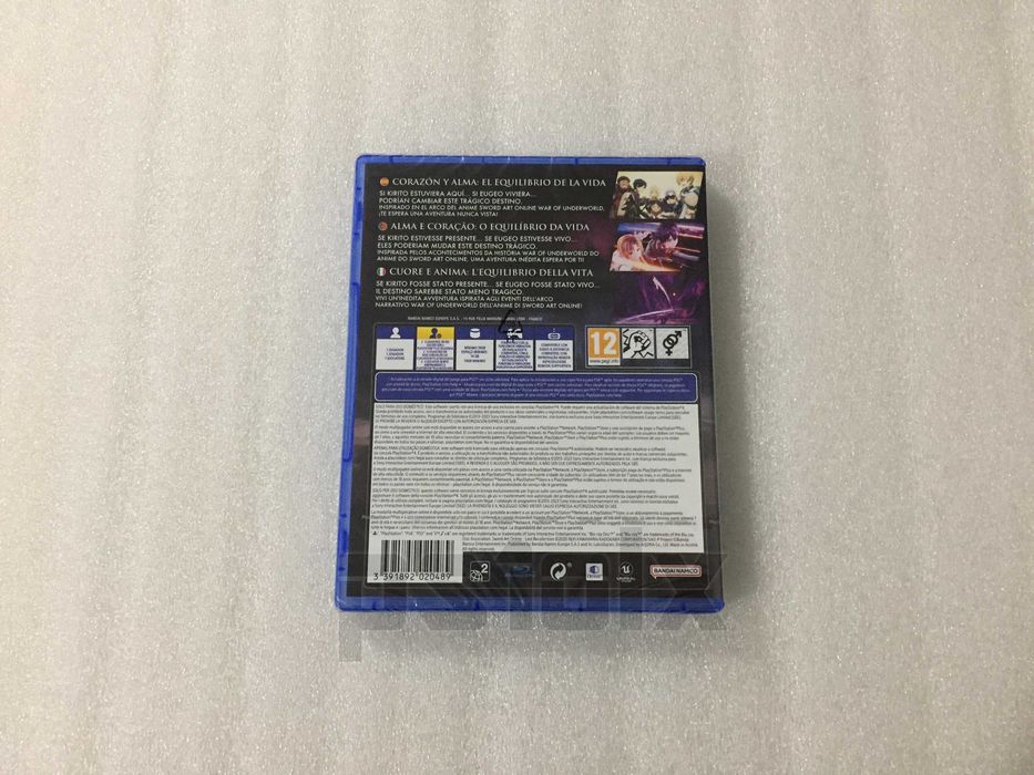 Sword Art Online Last Recollection playstation ps4