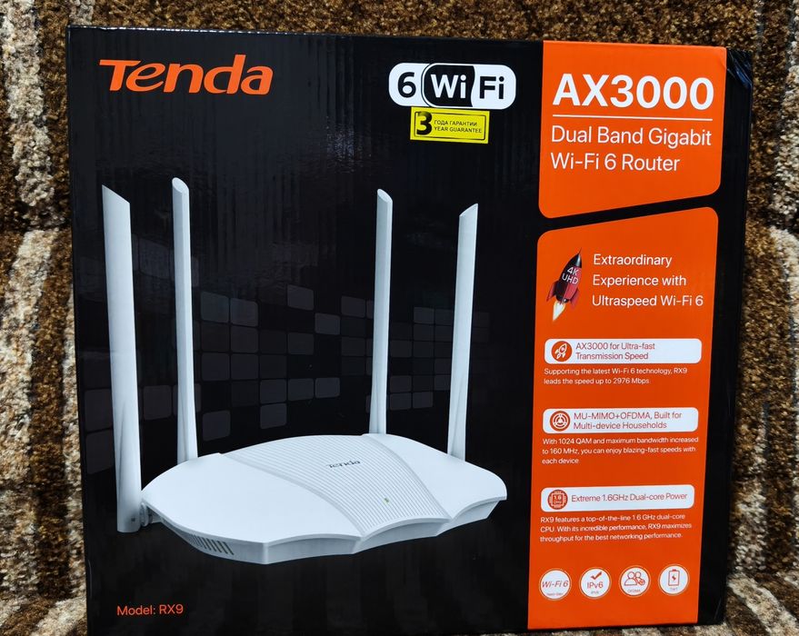 Роутер Tenda AX3000