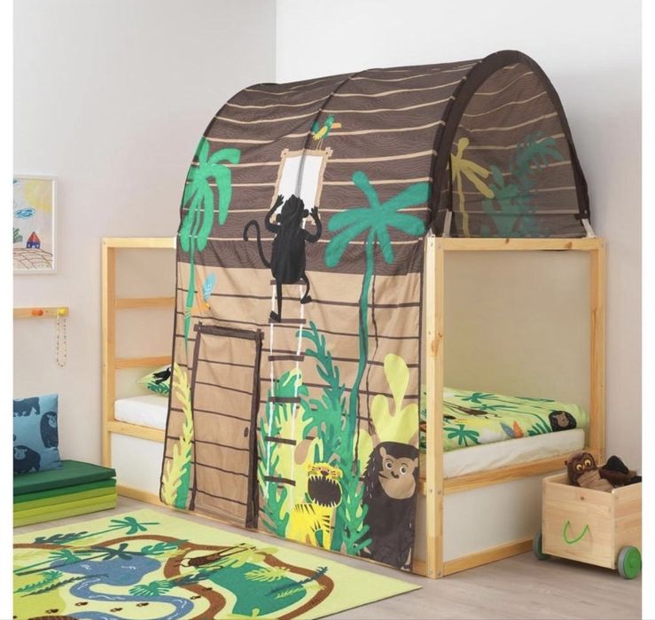 Cama Criança com colchao, edredao e lencois