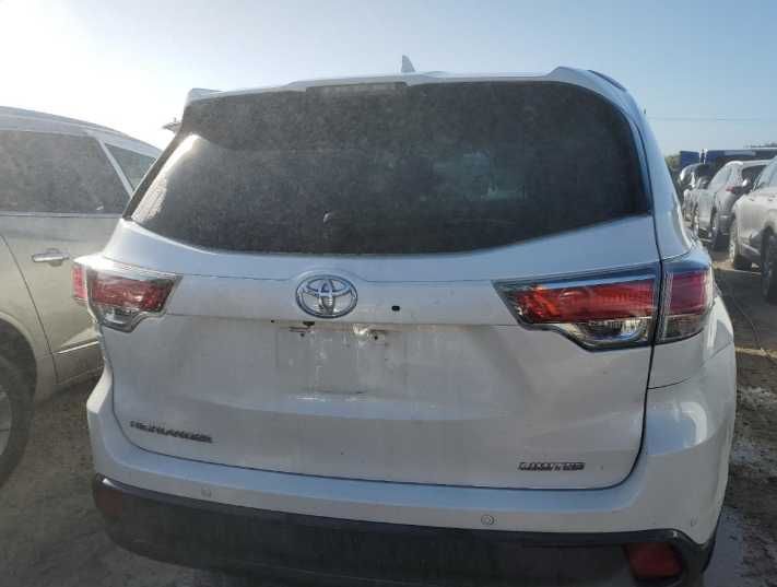 Бампер зад TOYOTA HIGLENDER III XU50 розборка задній тойота хайлендер