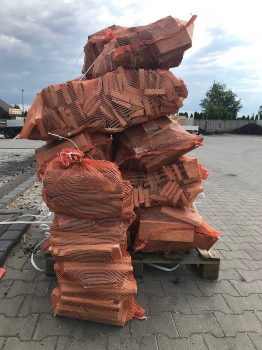 Suche drewno opałowe sosnowe, drobne, podpałka Worek