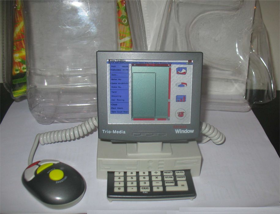 Handheld Game Console - Mirada - Trio-Media- Game, Clock, Calculator64284552114946123