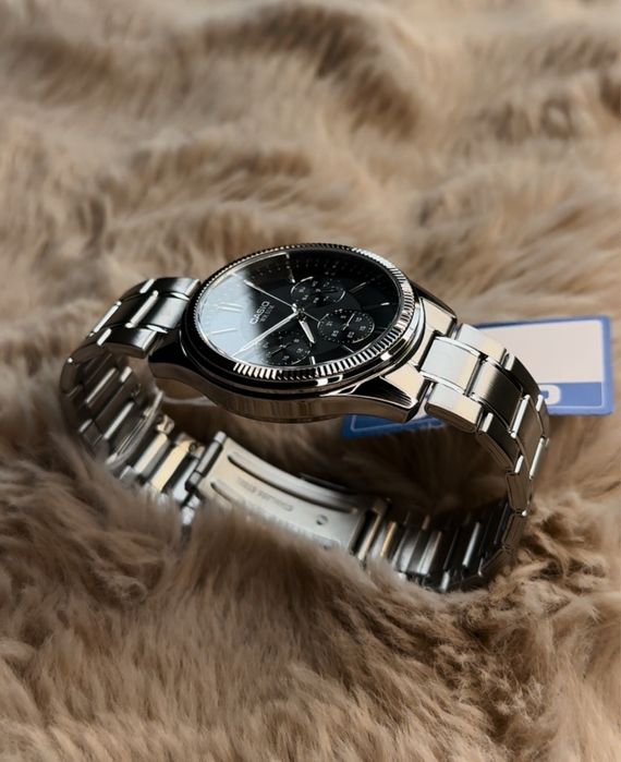 Офіційний Годинник чоловічий Casio MTP-1375D-1  Гарантія Часы мужские