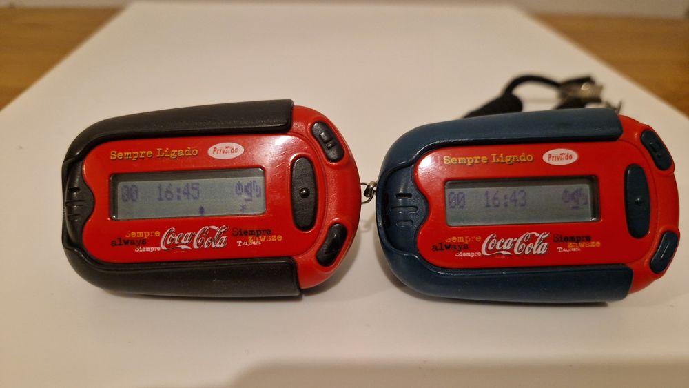 Pager Coca-Cola anos 90