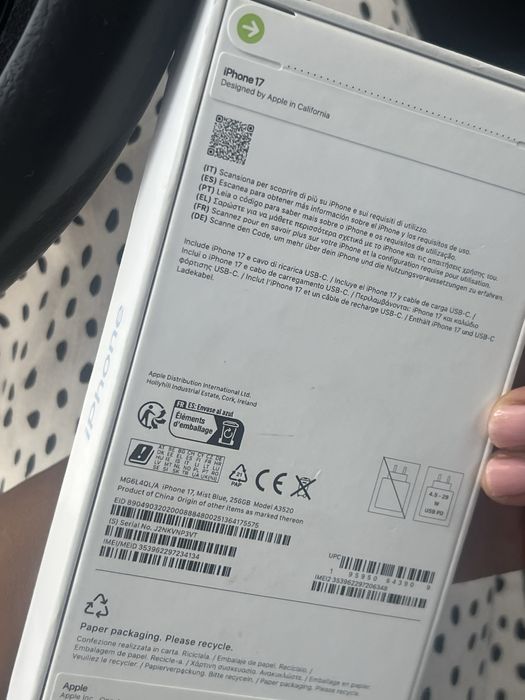 Iphone 17 com garantia novo