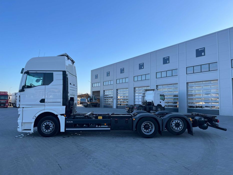 MAN TGX 26.510 6X2-2 LL CH шасі БДФ (BDF) 2022 Контейнеровіз