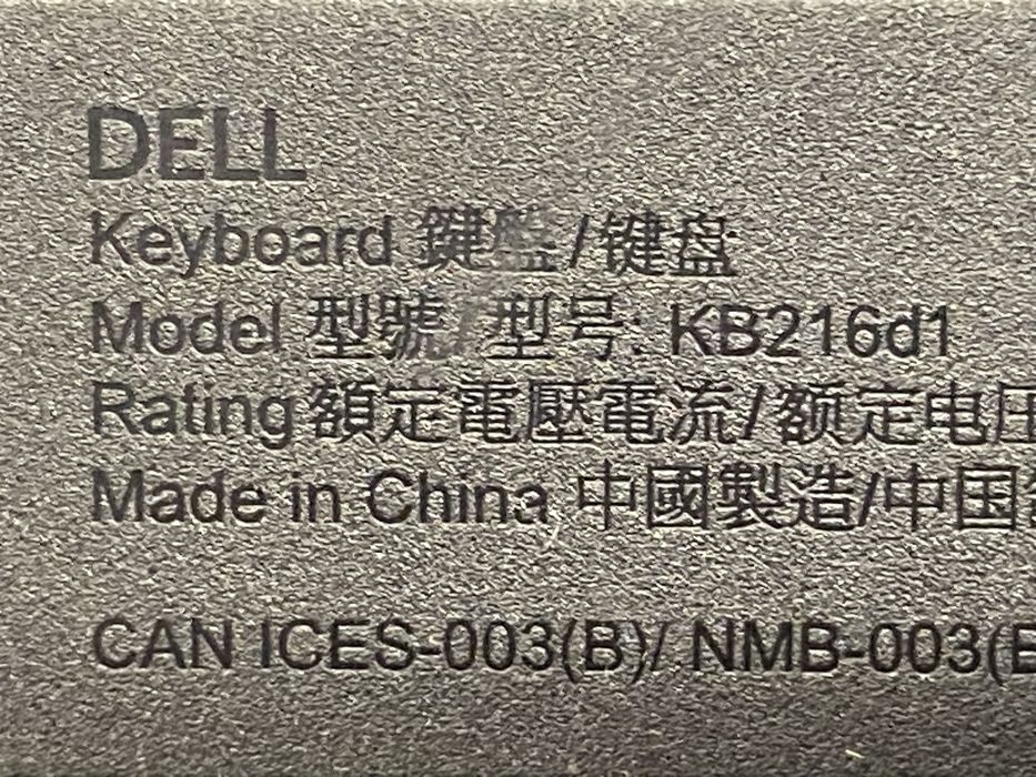 Клавіатура HP 125 Wired Keyboard TPA-P001K нова німецька розкладка