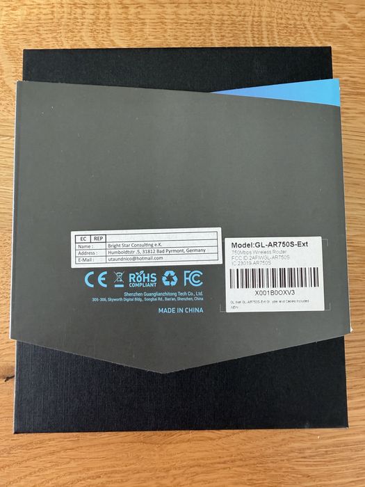 GL.iNET Slate GL-AR750S-Ext router podróżny VPN + etui