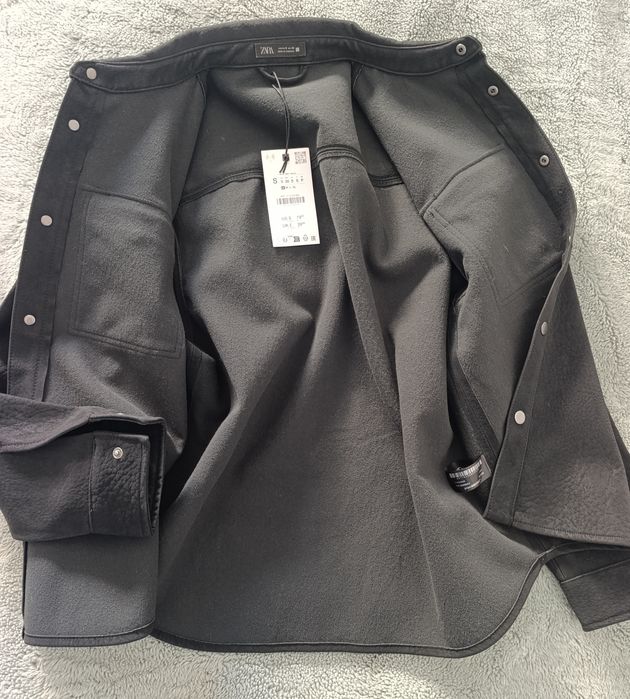 Sobrecamisa casaco S M Zara