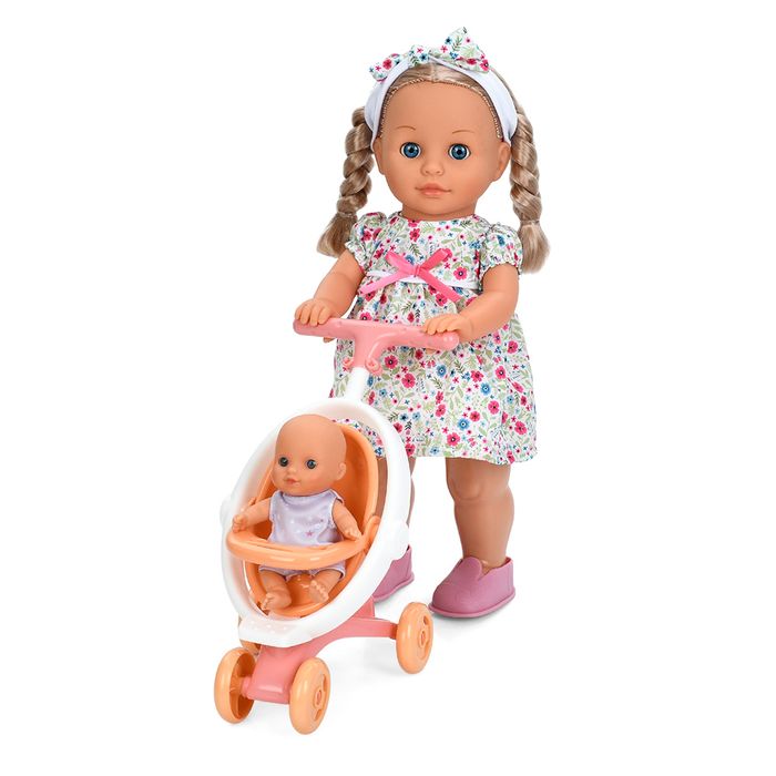 Інтерактивна лялька Limo Toy M 6195 ходить,співає,говорить 40 см