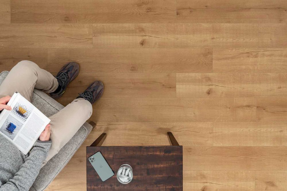 Panele winylowe wodoodporne Dąb Miodowy wyprzedaż końcówki kolekcji