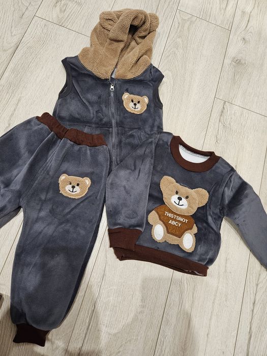 Безумно тёплый  костюм плюшевый мишка просто