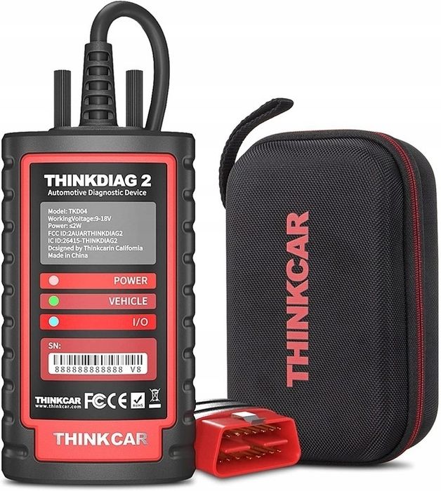 Thinkcar Diag 2 interfejs tester diagnostyczny OBD2 skaner