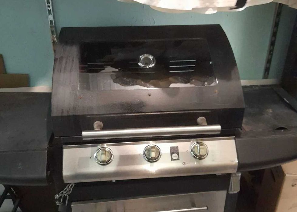 Газовый гриль барбекю бу