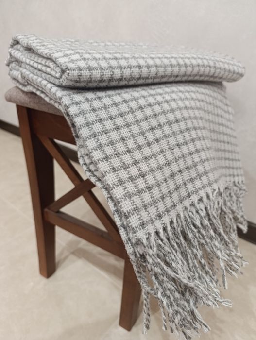 Плед Хлопковый Кашемировый Покрывало Италия