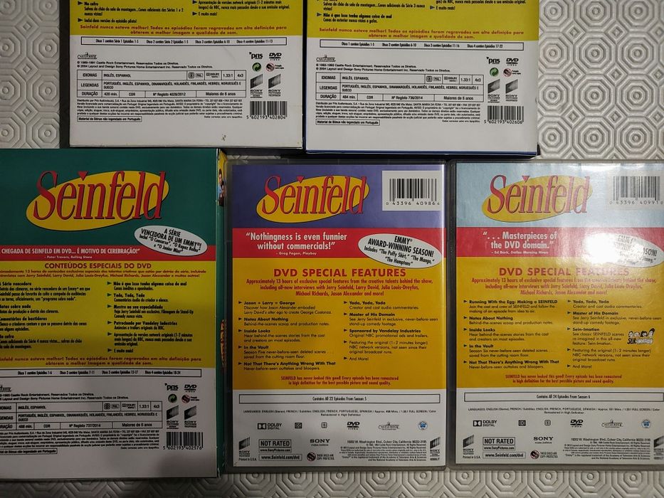 DVDs da Série Seinfeld