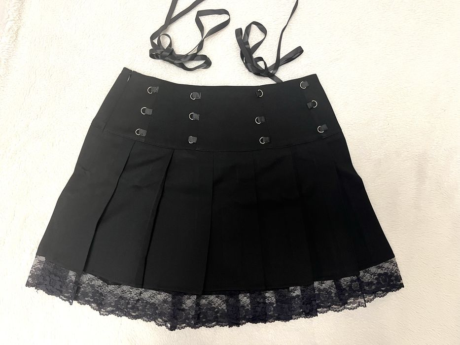 Готична міні спідниця/mall goth