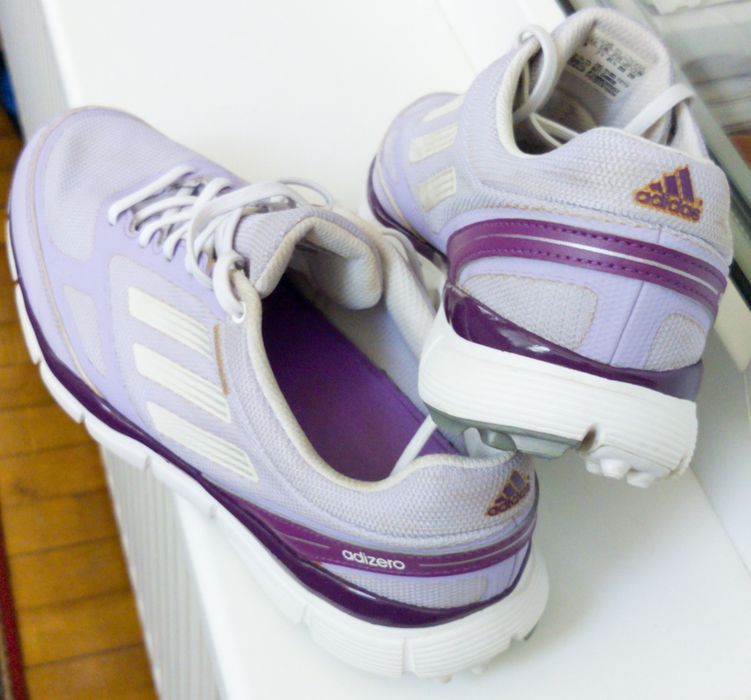 жіночі кросівки Adidas Adizero лавандового кольору 41.5р.