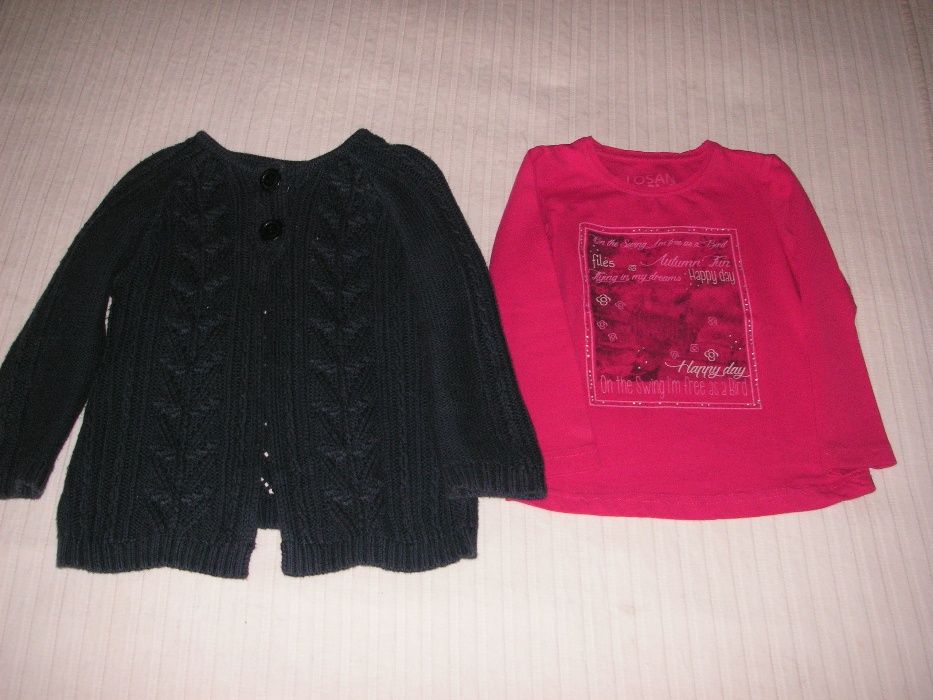 Casaco Malha Zippy e Sweat Losan T2/3