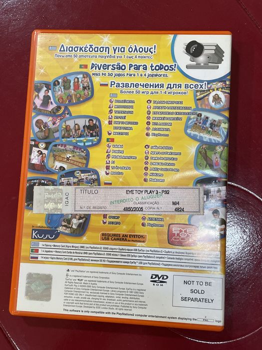 Eye Toy Play 3- PS2
