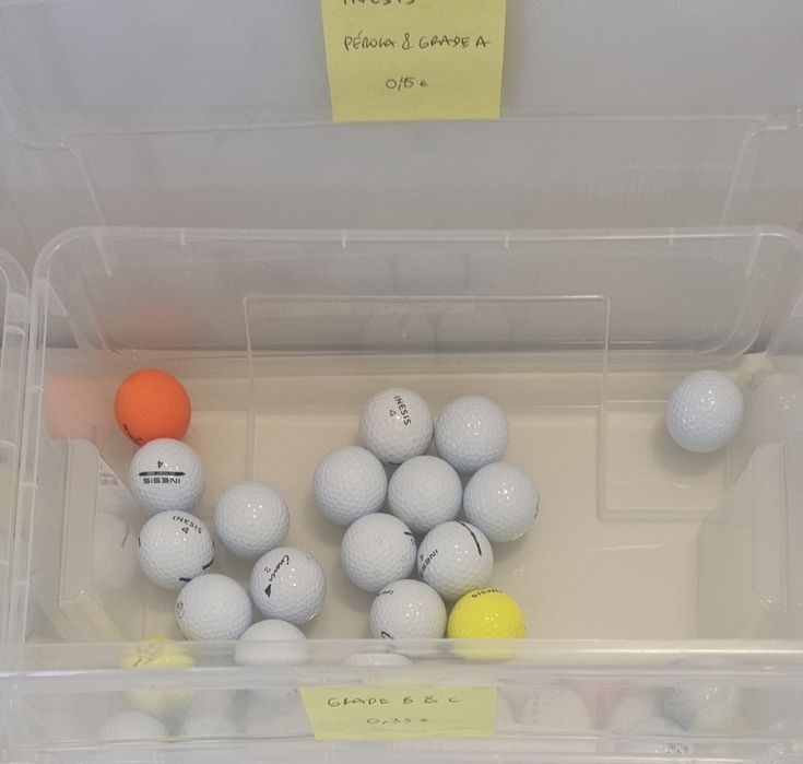 Bolas de golfe Inesis sem marcas de uso BO019