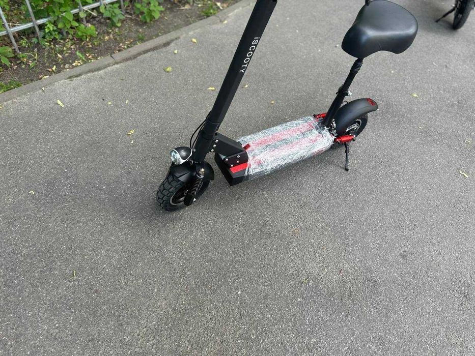 Электросамокат куго м4 про с сидением  (съемное) Kugoo M4 PRO 1000ватт iscooty. Електро самокат електричний з сидінням g2 g4 г2 г4 м365 Електросамокат