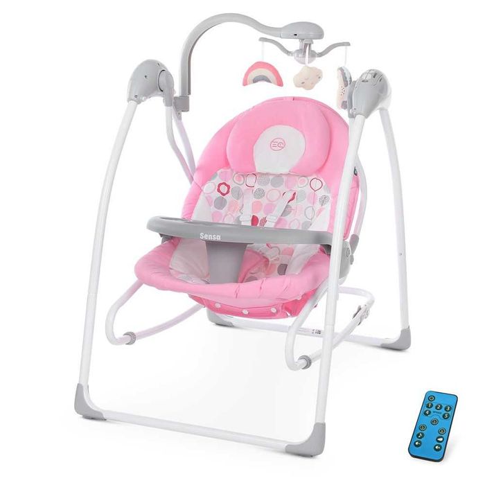 Гойдалка-шезлонг EL CAMINO SENSA (ME 1028 Circles Pink)