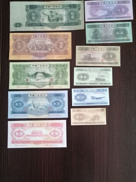 Banknoty Kanada Meksyk Chiny kopie.