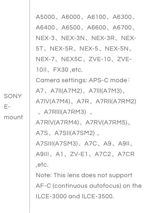Обʼєктив TTartisan AF 35mm F1.8 II / Nikon Z / НОВИЙ