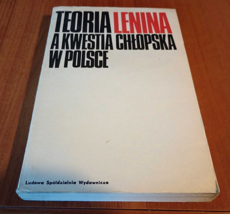 Teoria Lenina a kwestia chłopska w Polsce Zenon Mikołajczyk