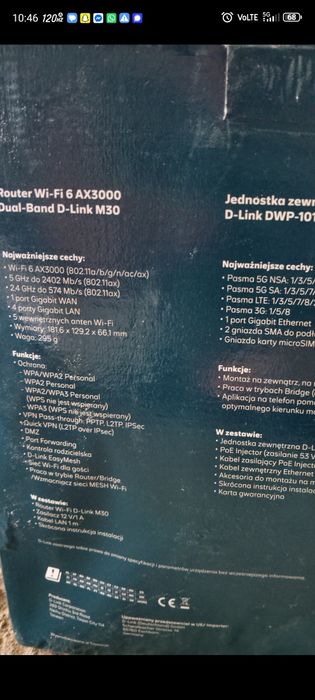 Router wifi 6AX3000