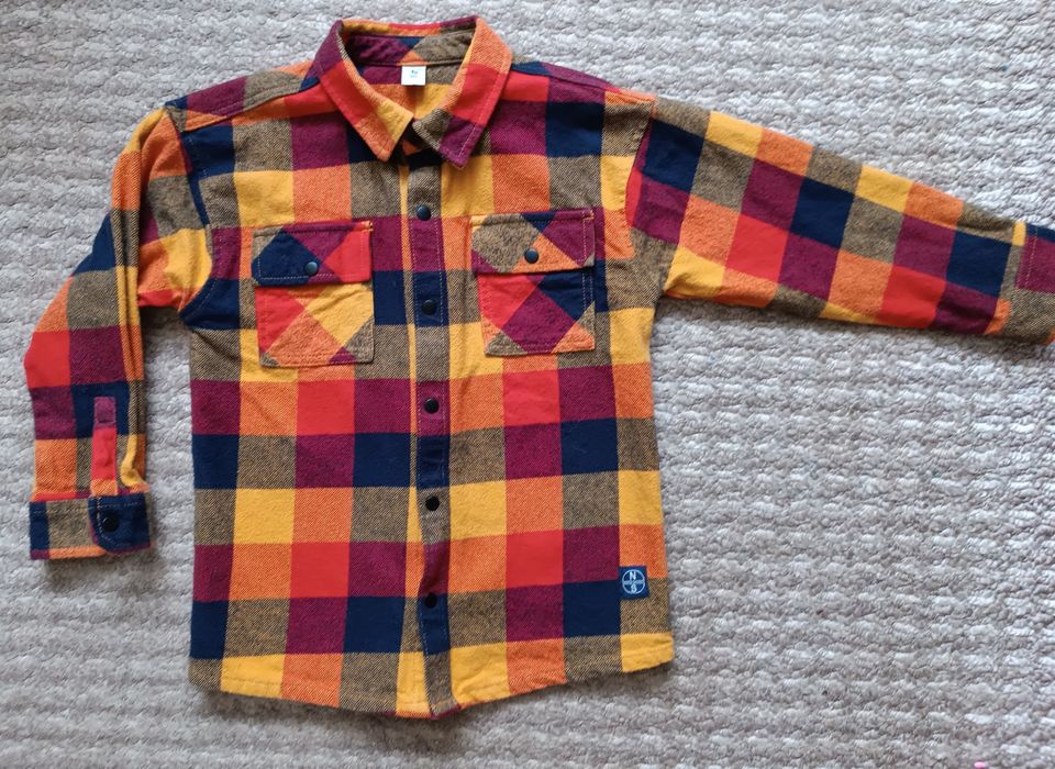 Тепла картата сорочка