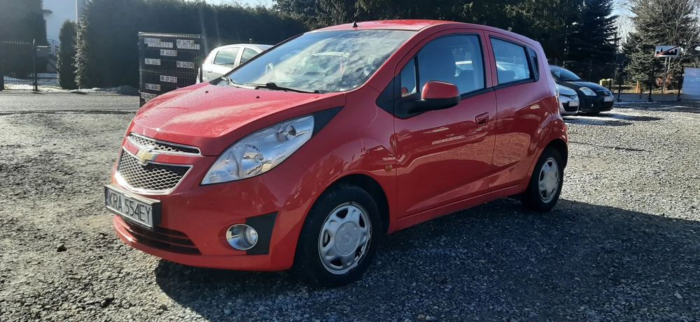 Chevrolet Spark Fajny miejski w 5ciu drzwiach z klimą