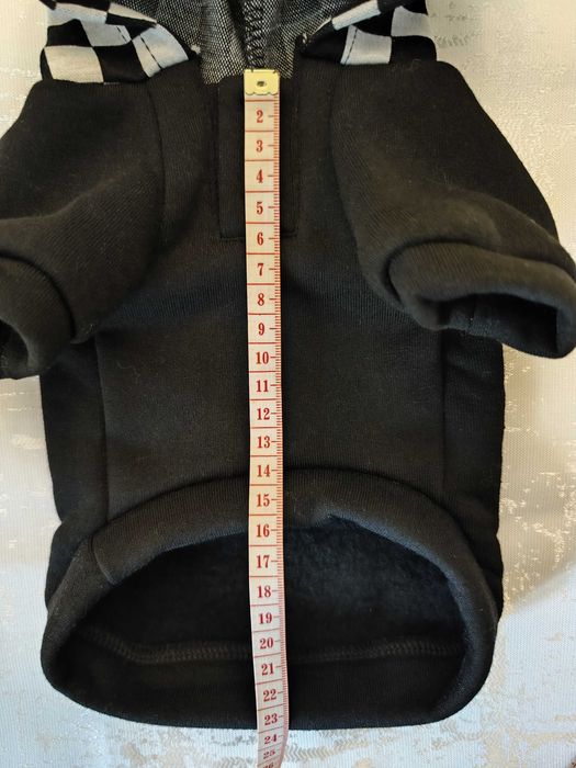 Casaco de Inverno preto para Cão - S - novo