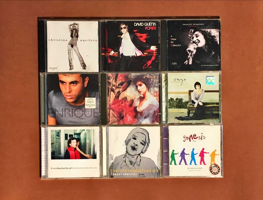 MUSICA CD ALBUM [5€ cada] Abba Anjos Caetano David Iglesias Kenny Leão